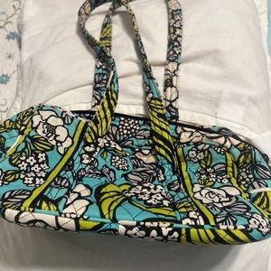 Vera Bradley Island Blooms (2013 - Retired) Shouder Bag 12 X 7
